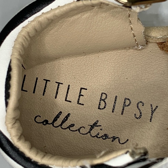 Little Bipsy Baylor Sandals - Camel & Black Stripe - Picture 6 of 10